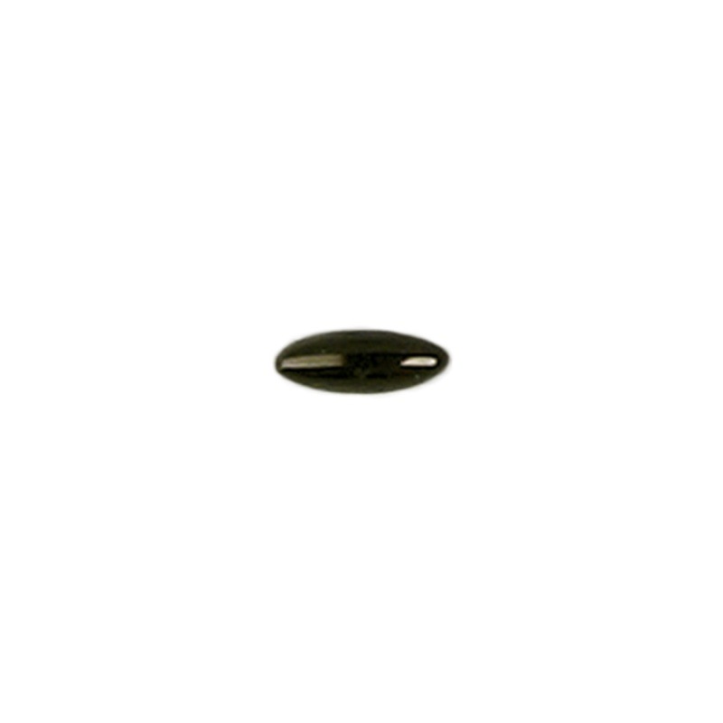 [750030200] Pierre Onix cabochon navette 3x8mm