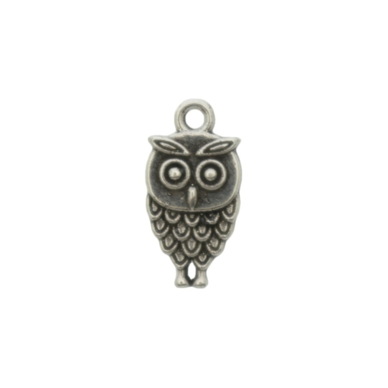 [129050000] Pendentif hibou 18x9mm