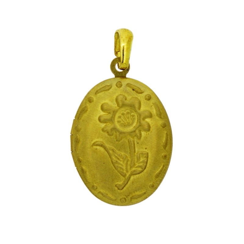 [117320000] Pendentif médaillon ovale 30x18mm