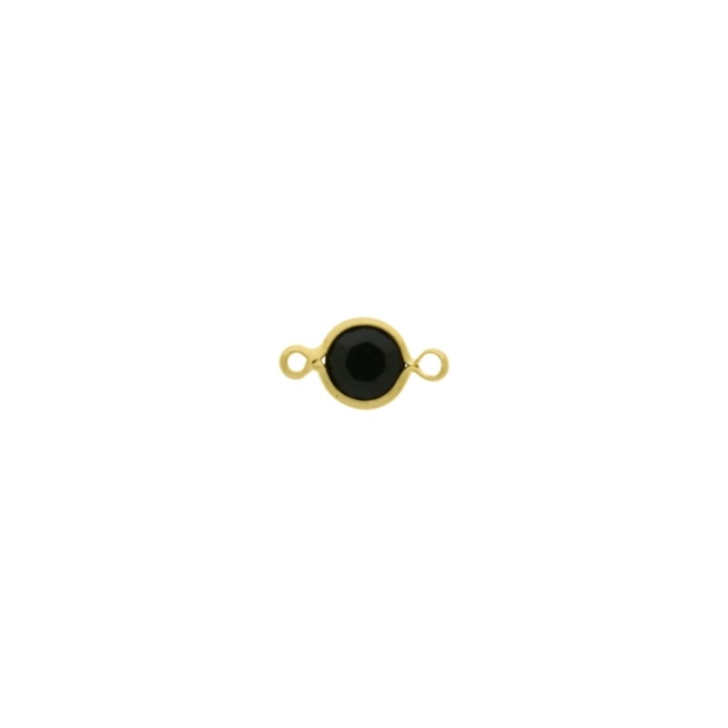Round strass Ø 6mm jet colour