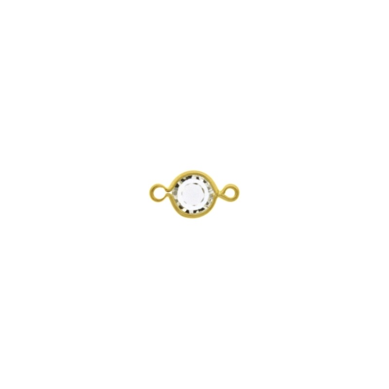 Round strass Ø 6mm crystal colour