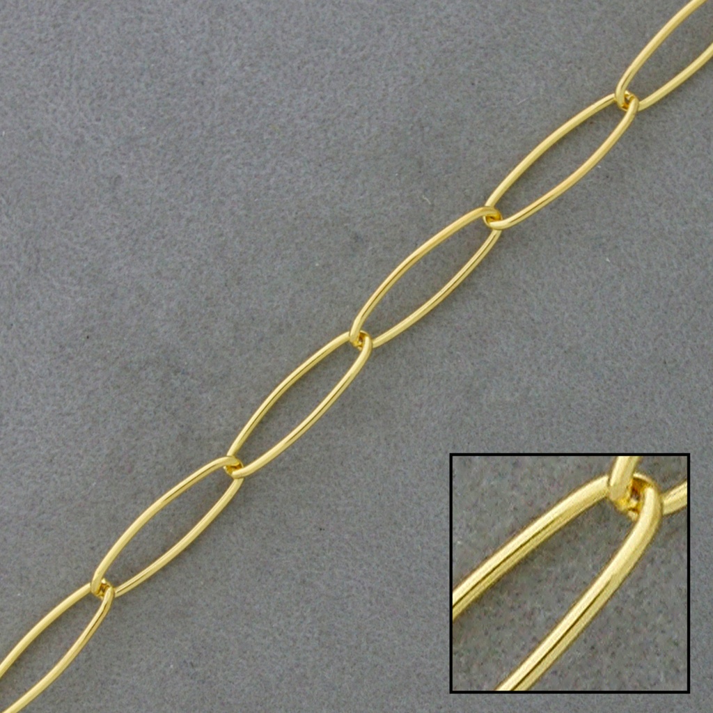 [529210000] Cadena de latón forzada ancho 5,8mm