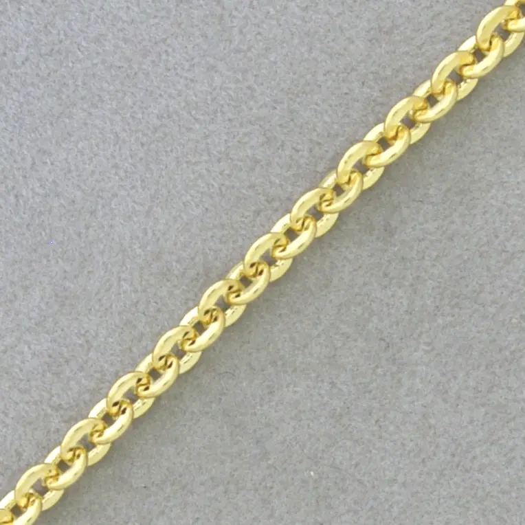[520074200] Anchor brass chain width 4,2mm flat link