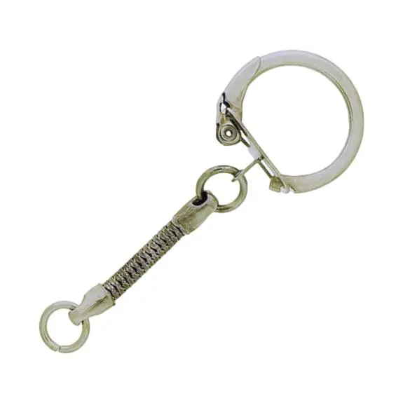 [640272200] Keyring Ø 22mm with snake chain Ø 3mm