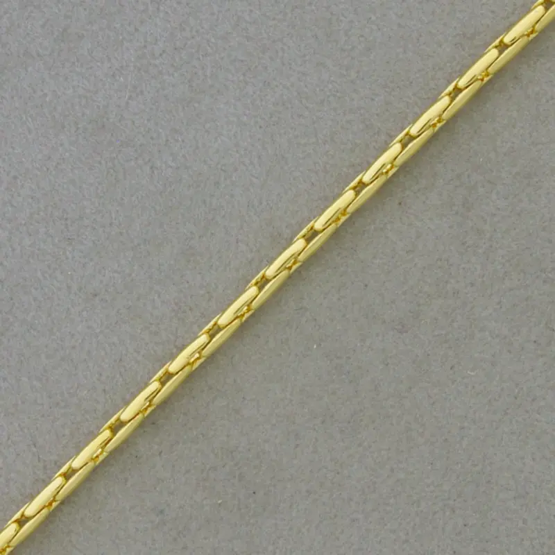 [521100000] Chaîne en laiton cobra largeur 2,5mm