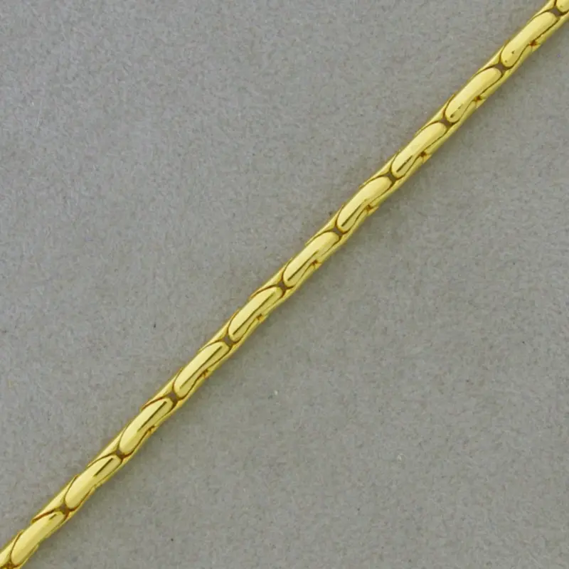 Cadena de latón cobra Ø 3,9mm