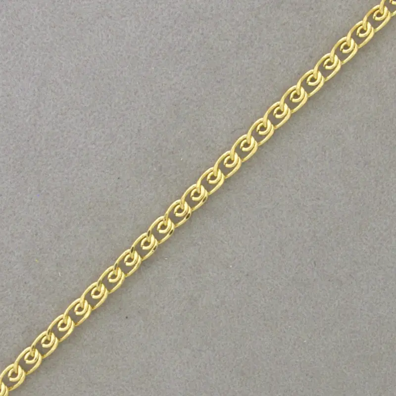 [526850000] Brass chain width 3,7mm.