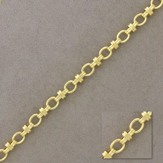 [527030000] Cadena de latón ancho 5,4mm