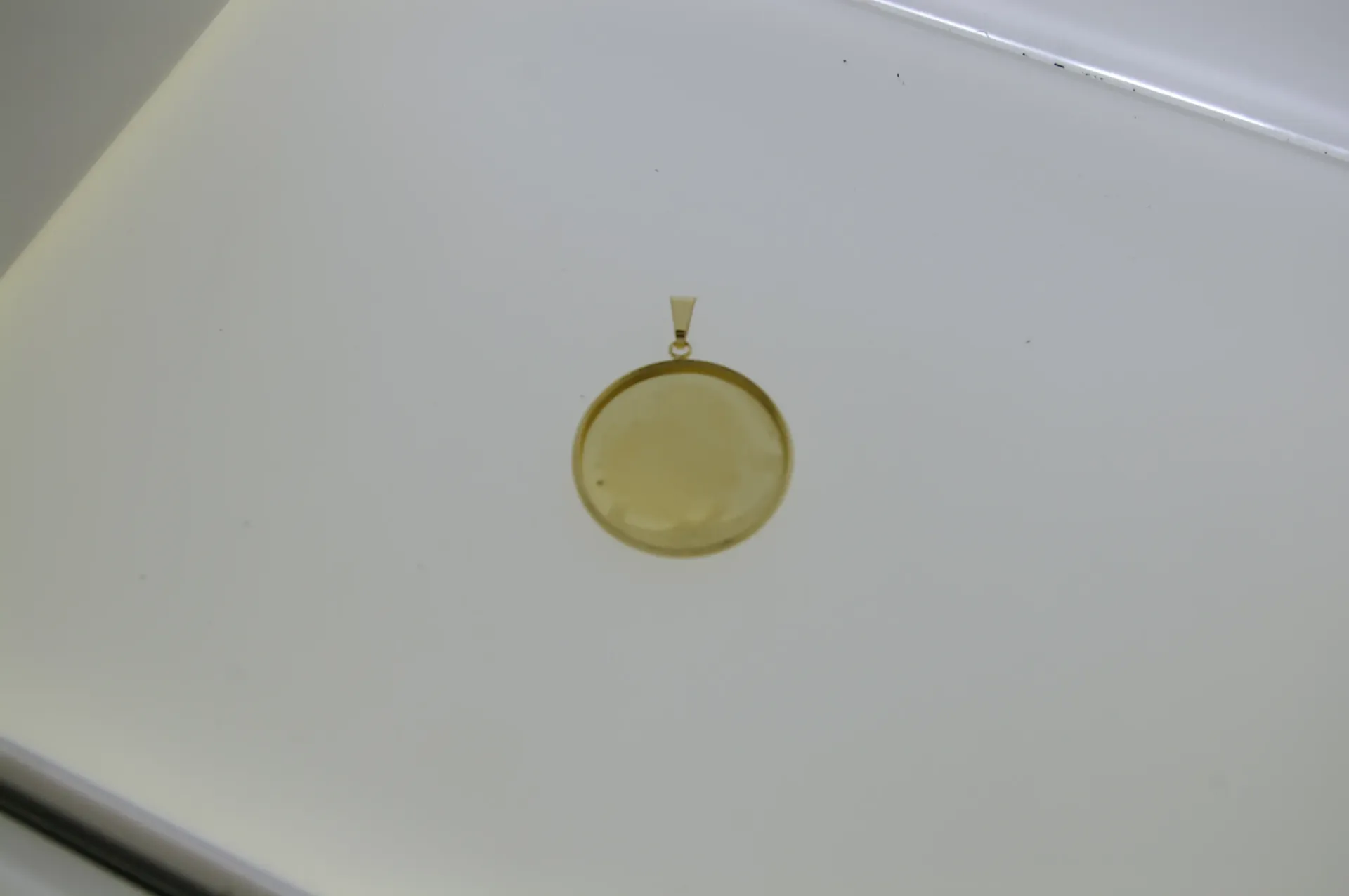 [129592500] Round base exterior Ø27mm, interior Ø25mm for halfround stones Ø25mm